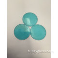 Verre de filtre passe-bande optique bleu QB21